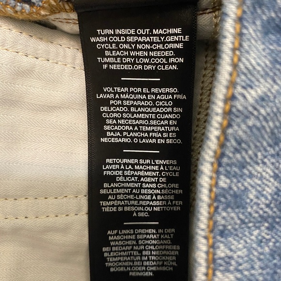 7 For All Mankind Monroe Cut-off Jean Shorts Size 27 NWT - Picture 11 of 11